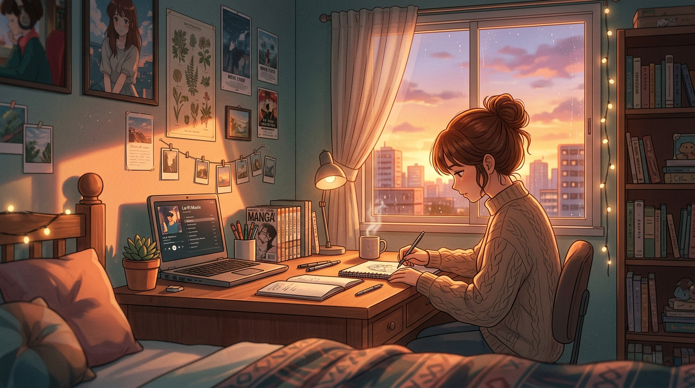 How to Create the Perfect Intro for Lo-Fi Channels That People Actually Watch
