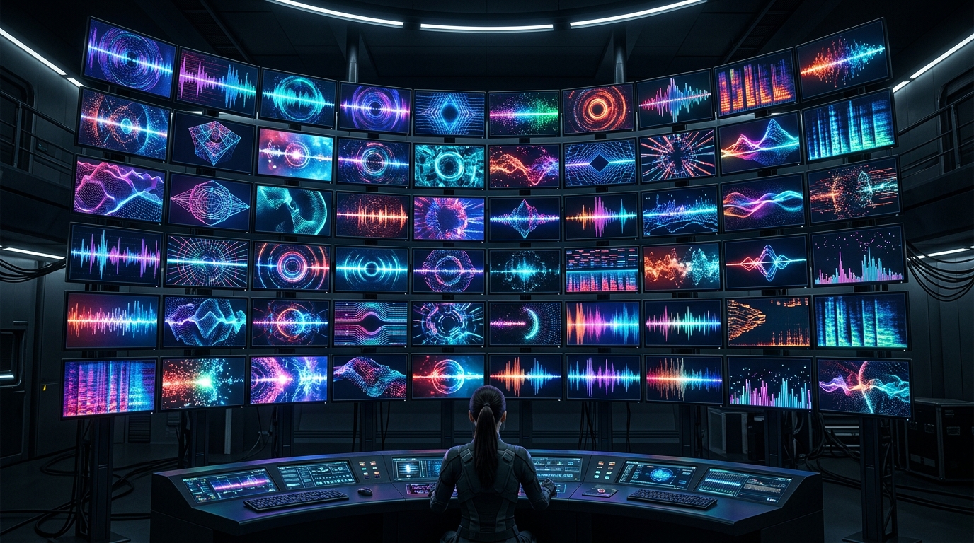 Stop Wasting Time: How to Bulk Create Music Visuals for 50 Channels