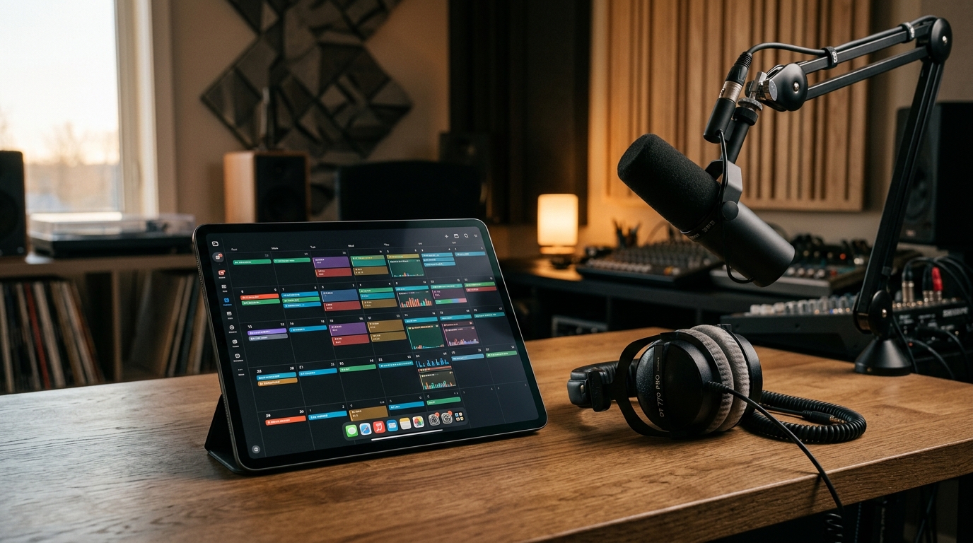 The Ultimate Content Calendar for Scaling Your Music Channel to 100k Subs