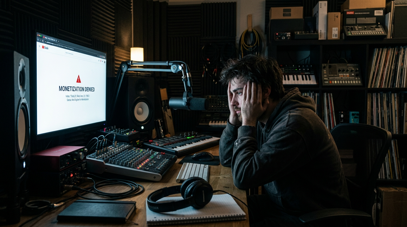 Why 95% of Faceless Music Channels Never Get Monetized (And How to Fix It)